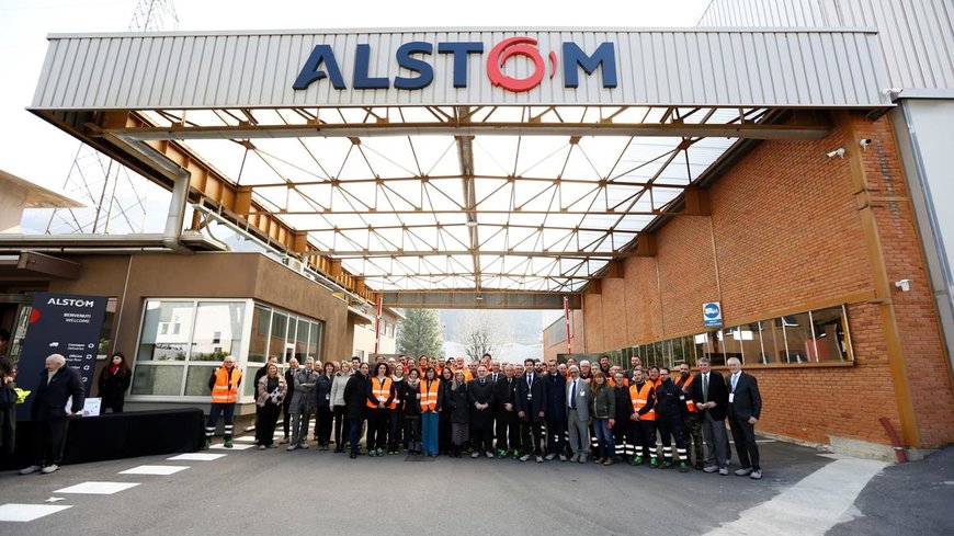 Alstom inaugurates new production site in Valmadrera (Lecco, Italy) dedicated to railway electrification